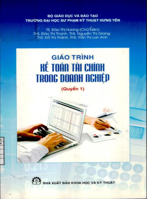 Tài liệu số Giáo trình kế toán tài chính trong doanh nghiệp quyển 1