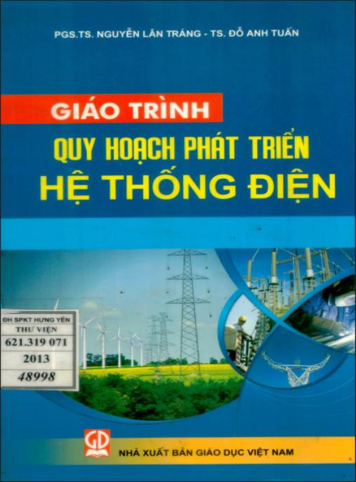Tài liệu số Giáo trình quy hoạch và phát triển hệ thống điện
