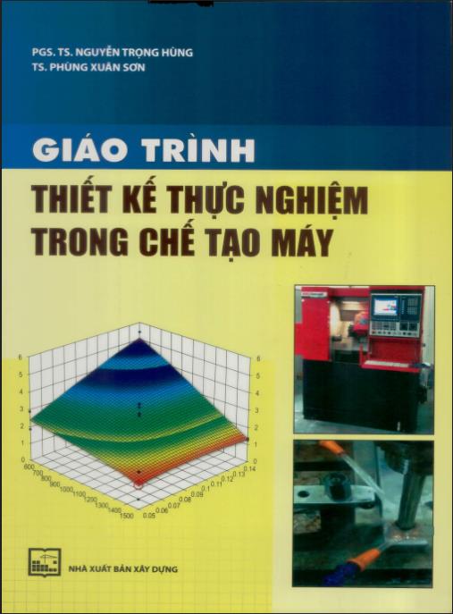 Tài liệu số Giáo trình thiết kế thực nghiệm trong chế tạo máy