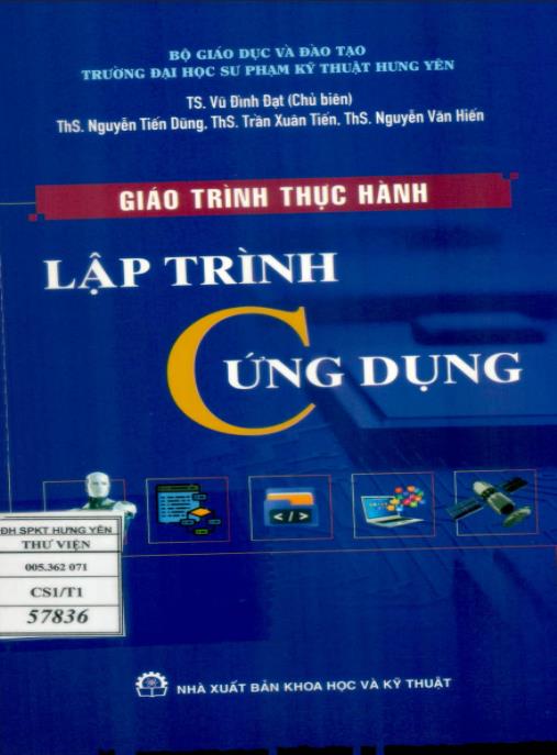 Tài liệu số Giáo trình thực hành lập trình C ứng dụng