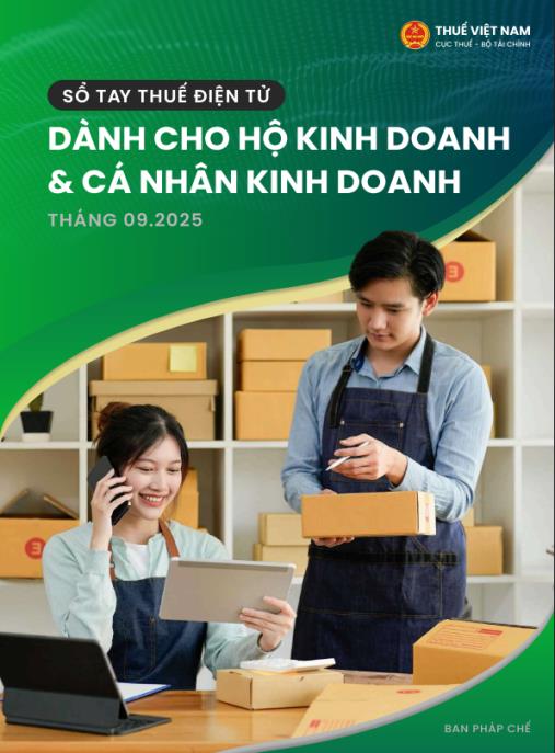 Tài liệu số Sổ tay Thuế điện tử dành cho hộ kinh doanh & cá nhân kinh doanh