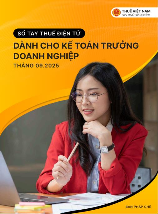 Tài liệu số Sổ tay Thuế điện tử dành cho kế toán trưởng doanh nghiệp