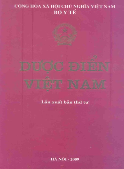 Tài liệu số Dược Điển Việt Nam