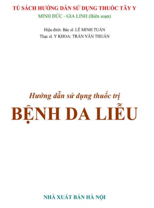 Tài liệu số Hướng Dẫn Sử Dụng Thuốc Trị Bệnh Da Liễu